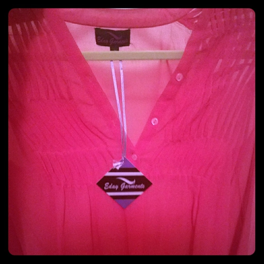 Hot pink shirt